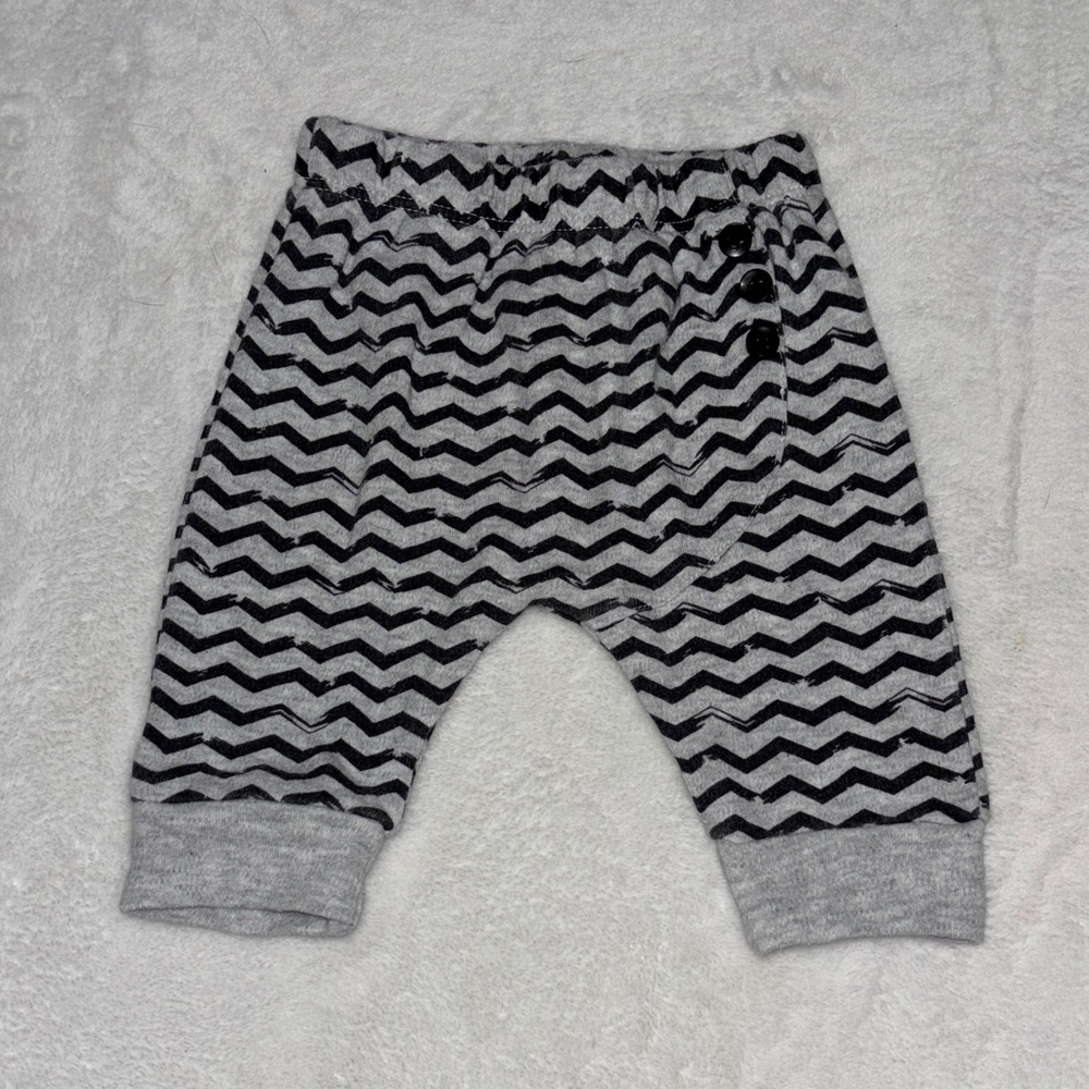 (3 for $10) PL Baby Chevron Patterned newborn Baby Pants